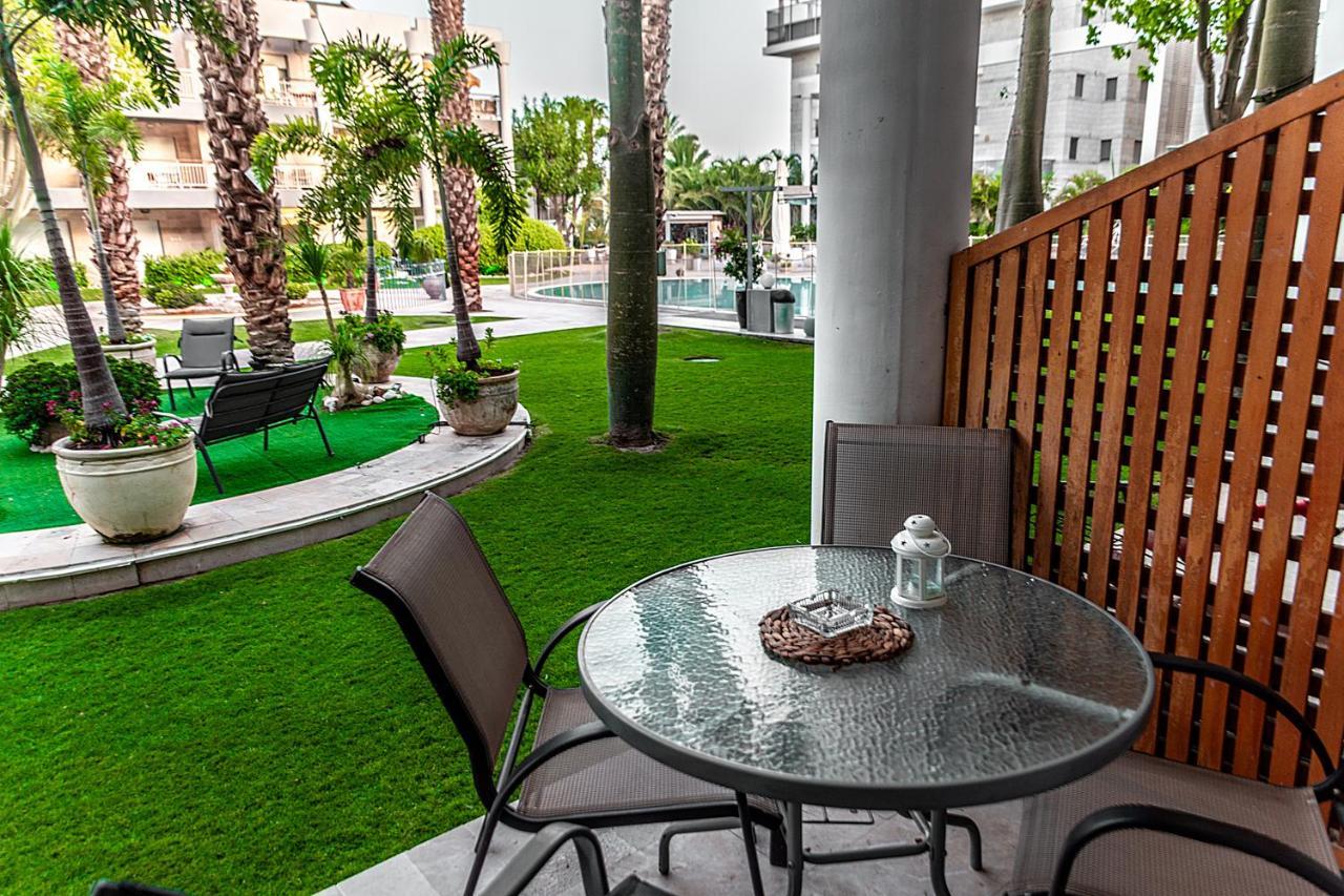דירת גן פונה לבריכה - Pool Garden View Eilat Daire Dış mekan fotoğraf